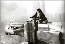 donne-fotografe-Margaret-Bourke-White-Atop-Chrysler-Building-Gargoyle-1934-(420x